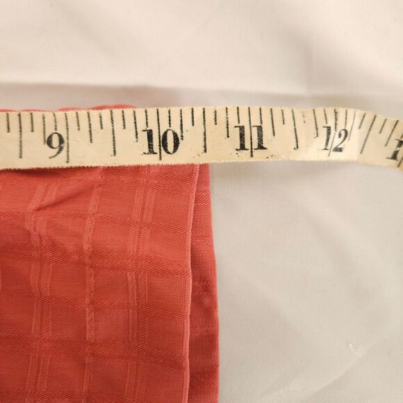 NWT Croft & Borrow Mens XL Pinkish Red Easy Care Polyester Button Down Shirt - Picture 6 of 7